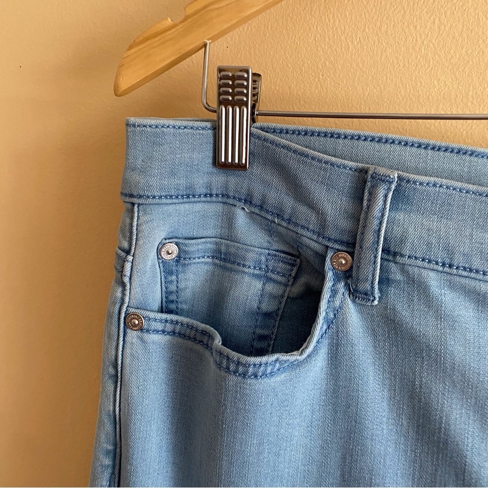 7 For All Mankind Jo Jeans Ultra High Rise Wide Leg Woman 32 Light Wash Soft NEW - Picture 4 of 16